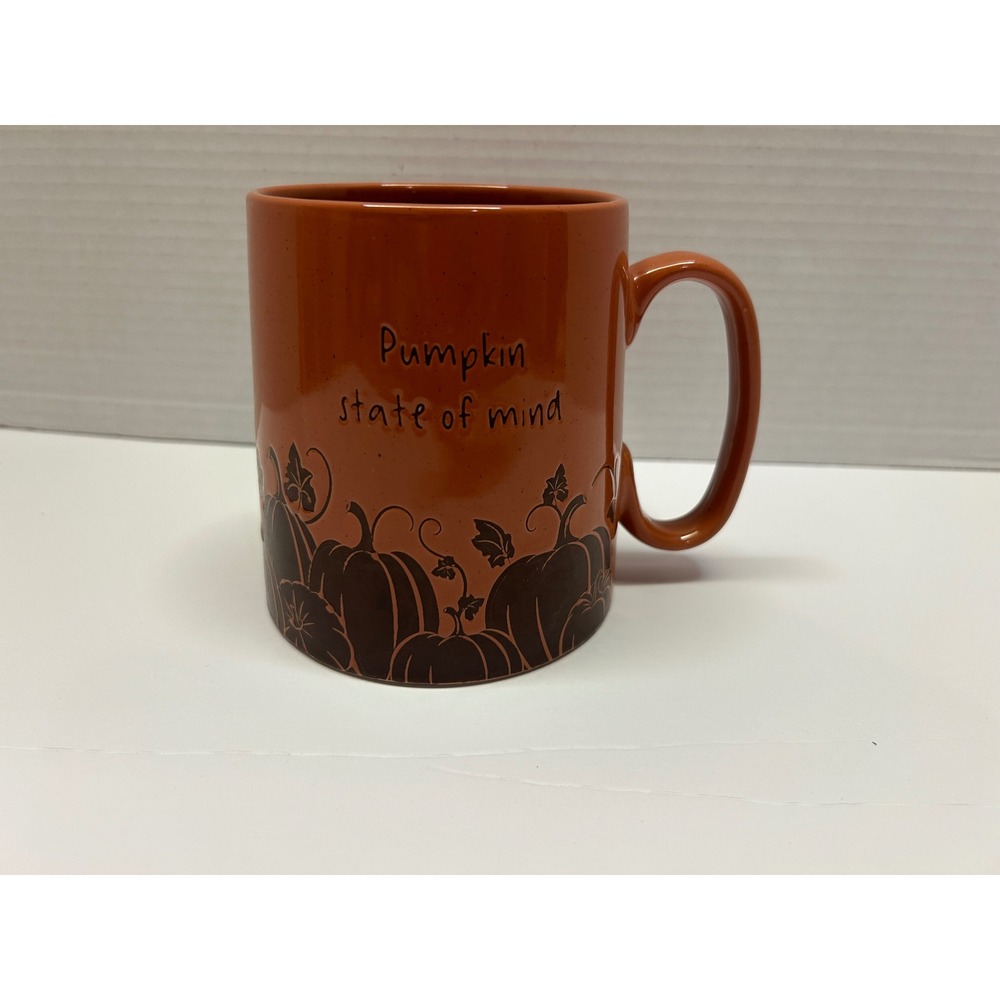 Pumpkin State of Mind Coffee Mug Artisan Collection Fall Thanksgiving Decor‎